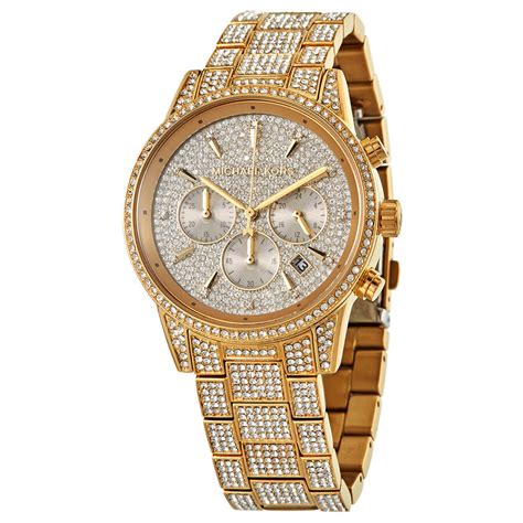 michael kors mini ritz watch pink|mk 6747.